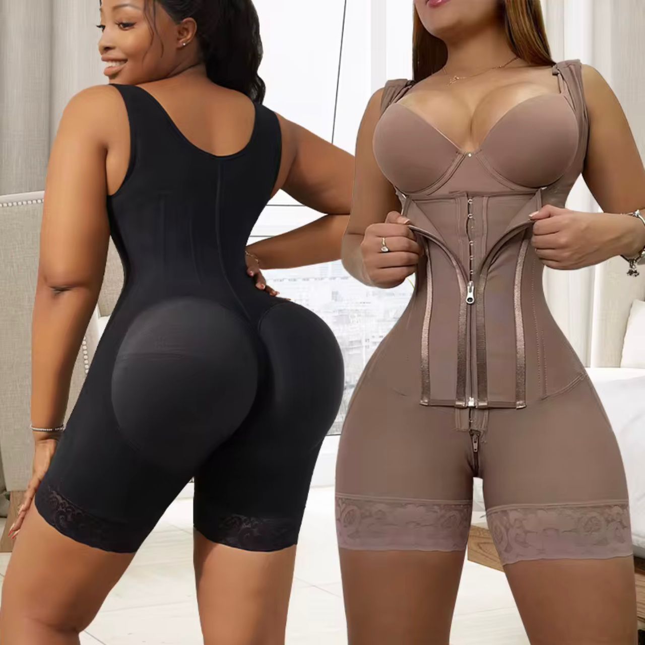 🔥 Gaine Colombienne Double Contraction